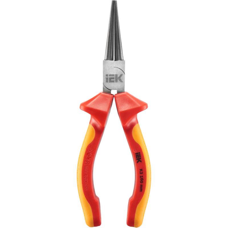 Круглогубцы диэлектрические 160мм K3 ARMA2L 3 IEK A2L3-RN20-K3-160