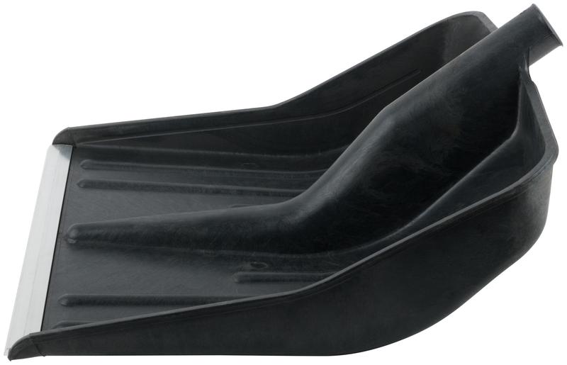 Лопата для уборки снега большая 420х420мм без черенка пластик. 68100