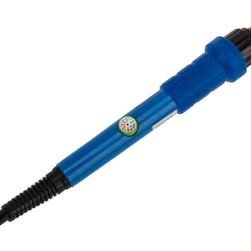 Паяльник керам. нагреватель 220-480град.C 220В/60Вт (подставка набор из 5 жал) Rexant 12-0614