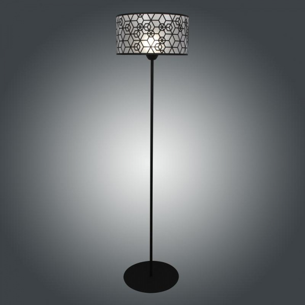 Светильник "Нордика" ННБ 63-60-021 шнур черн. (ИМ) напольный (торшер) черн. муар Элетех 1005405245