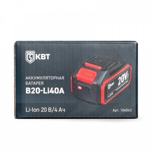 Батарея аккумуляторная B20-Li40A КВТ 104543